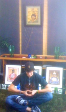 Christian Penido meditating